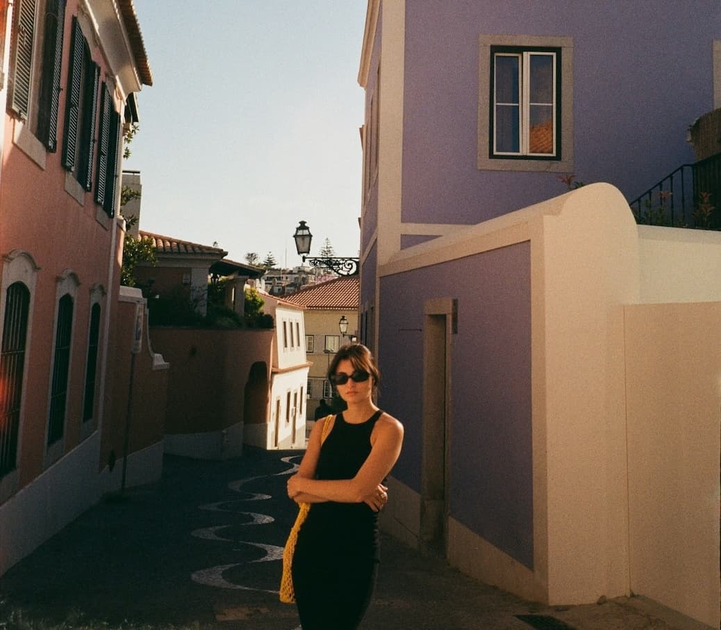 Lady in street