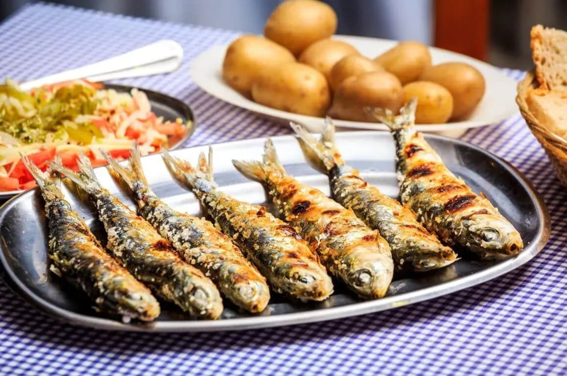 Sardine festivals and grilling culture